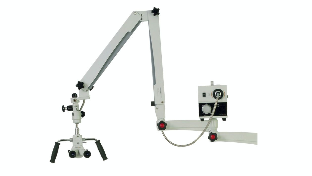 Operating microscope (surgical microscopy) / for dental surgery / ENT surgery / wall-mounted YSX-101 Chammed