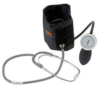 Hand-held sphygmomanometer / with stethoscope 0 - 300 mmHg | Combine A C COSSOR & SON