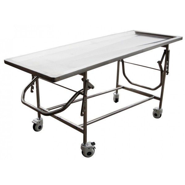 Height-adjustable embalming table mobimedical Supply.com