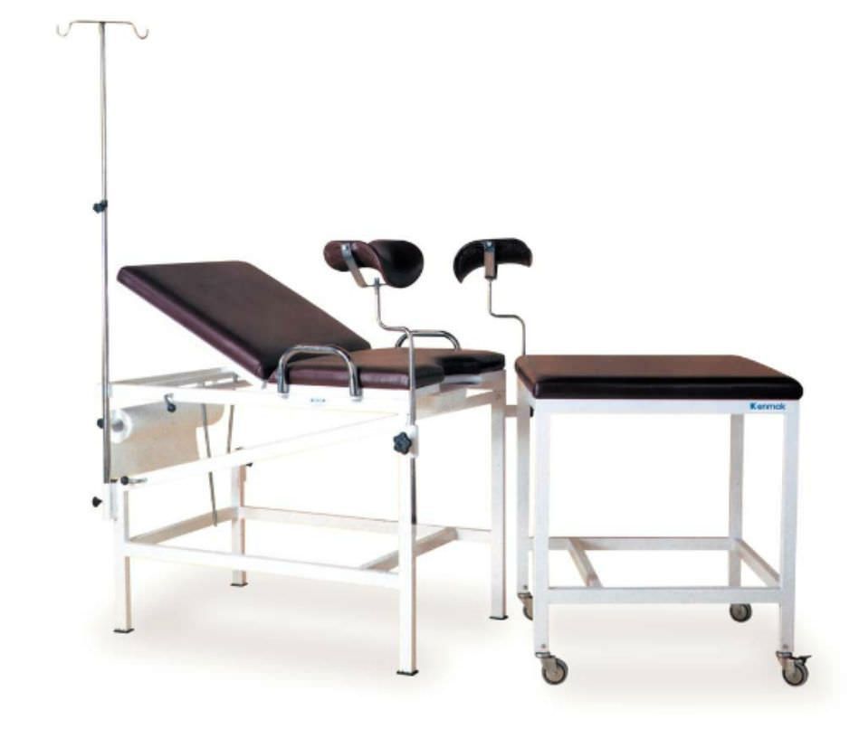 Gynecological examination table / with adjustable backrest / 3-section K017 Kenmak Hospital Furnitures