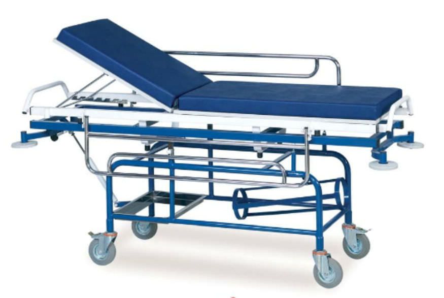 Trendelenburg stretcher / manual / on casters / 2-section K033 Kenmak Hospital Furnitures