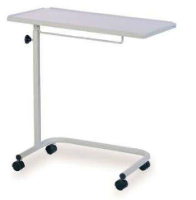 Height-adjustable overbed table / on casters K057 Kenmak Hospital Furnitures