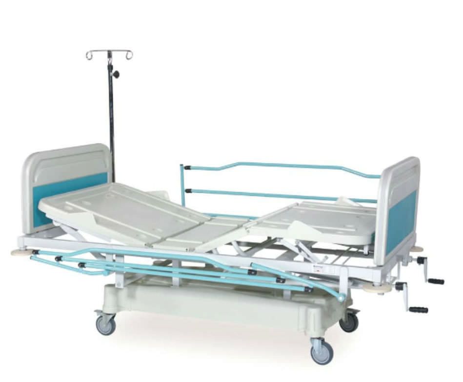 Hospital bed / on casters / Trendelenburg / 4 sections K012 - S Kenmak Hospital Furnitures