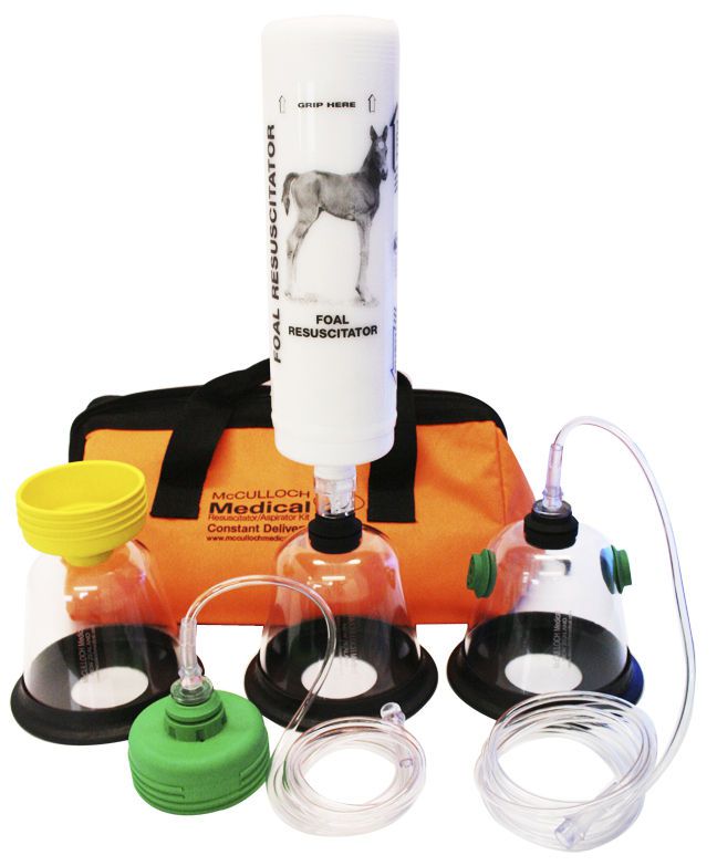 Veterinary cardiopulmonary resuscitation kit (for foals) 230300 McCulloch Medical
