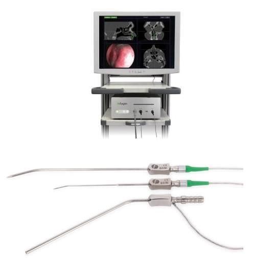 Electromagnetic surgical navigation system / for neurosurgery / for ENT surgery / for spinal neurosurgery FINEPOINTER | FLEXPOINTER fiagon