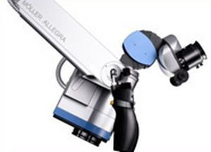 Operating microscope (surgical microscopy) / for dental surgery / ENT surgery / mobile HS ALLEGRA 500 HAAG-STREIT SURGICAL