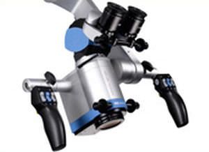Operating microscope (surgical microscopy) / for dental surgery / mobile HS ALLEGRA 300 HAAG-STREIT SURGICAL