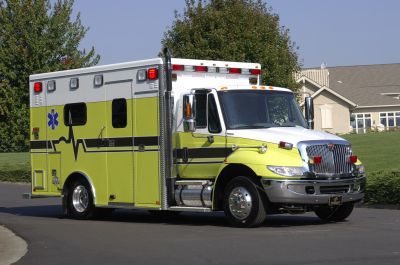 Emergency medical ambulance / type I / box Navistar 4300 164" TraumaHawk American Emergency Vehicles