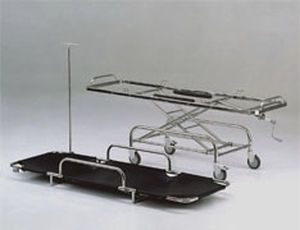 Transport stretcher trolley / height-adjustable / pneumatic / 1-section 31207 PT. Mega Andalan Kalasan