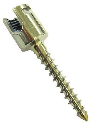 Monoaxial pedicle screw / not absorbable MAXXION BAUMER
