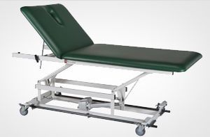 Electrical massage table / on casters / height-adjustable / 2 sections AM-BA 234 Armedica