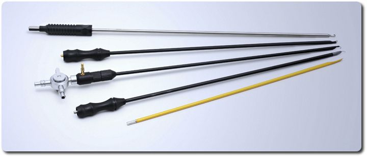 Ball tube electrode / laparoscopic / coagulation / monopolar Ackermann Instrumente