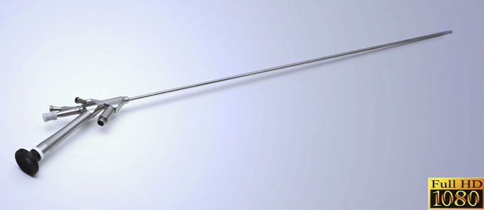 Uretero-nephroscope endoscope / with working channel / rigid / high-definition Ackermann Instrumente
