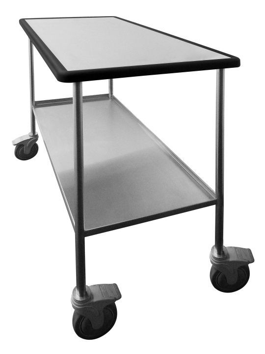 Treatment trolley / veterinary / stainless steel Blue-Line 903.1120.11 Shor-Line