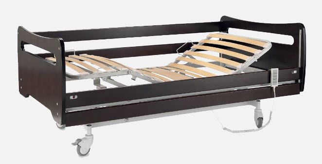 Homecare bed / electrical / height-adjustable / on casters CM.6200.W JMS Mobiliario Hospitalar