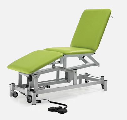 Bariatric examination table / electrical / height-adjustable / on casters DV.1655 JMS Mobiliario Hospitalar