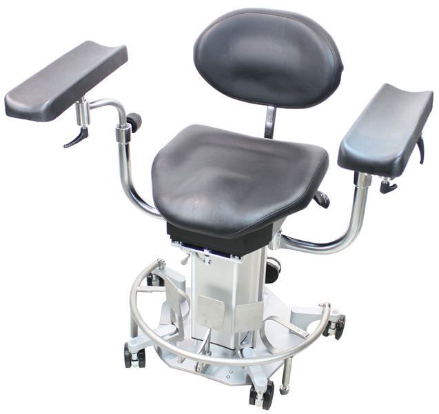 Medical stool / surgery / on casters / height-adjustable AK 480 akrus