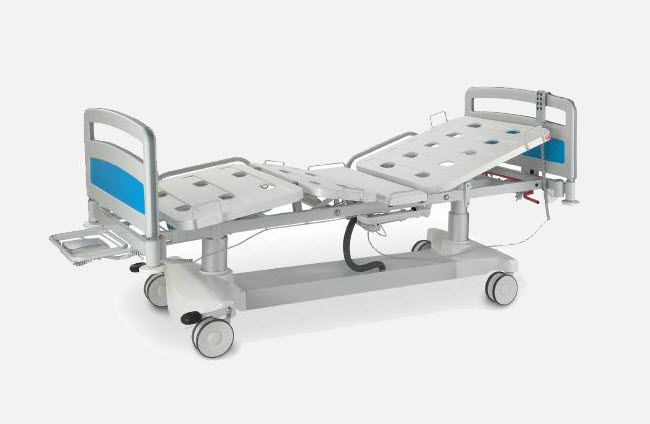 Electrical bed / height-adjustable / 4 sections / lifting column Cm.6100 JMS Mobiliario Hospitalar