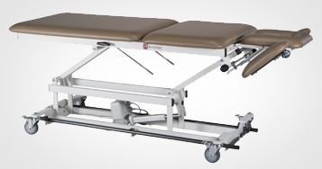Electrical massage table / on casters / height-adjustable / 3 sections AM-BA 550 Armedica