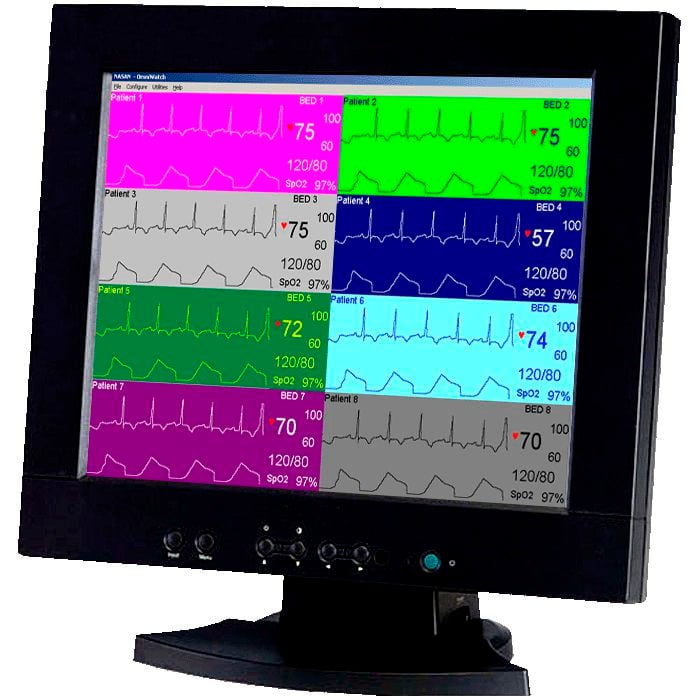 Patient central monitoring station OMNIWATCH M Nasan Medical Electronics
