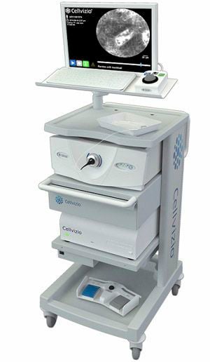 SLO bronchoscope Cellvizio® AlveoFlex™ Mauna Kea Technologies SLO bronchoscope Cellvizio® AlveoFlex™ Mauna Kea Technologies