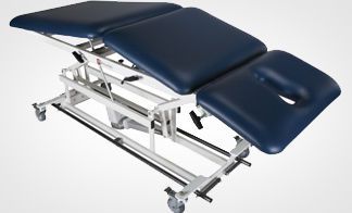 Electrical massage table / height-adjustable / on casters / 3 sections AM-BA 300 Armedica