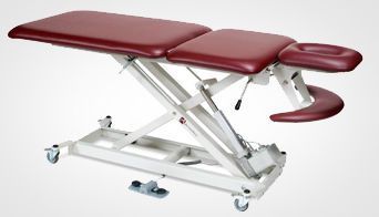 Electrical massage table / on casters / height-adjustable / 3 sections AM-SX 5400 Armedica