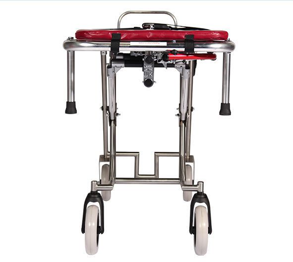 Mortuary stretcher trolley / self-loading / height-adjustable / mechanical 200 kg | Multilevel AT200 Auden Funeral Supplies