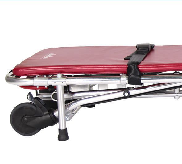 Mortuary stretcher trolley / self-loading / height-adjustable / mechanical 190 kg | Multilevel Stretcher Auden Funeral Supplies