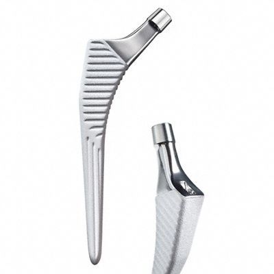 Traditional femoral stem / cementless TrendHip® Hip Stem System Aesculap - a B. Braun company