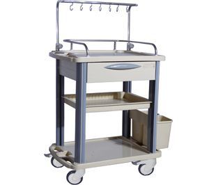 Transfer trolley / dressing / with drawer / 3-tray BITL003A BI Healthcare