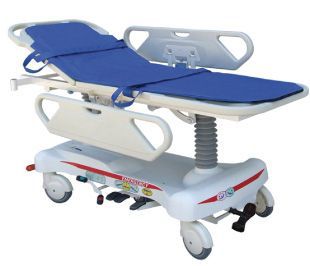 Transfer stretcher trolley / height-adjustable / electro-hydraulic / 2-section BIT-PT003H BI Healthcare