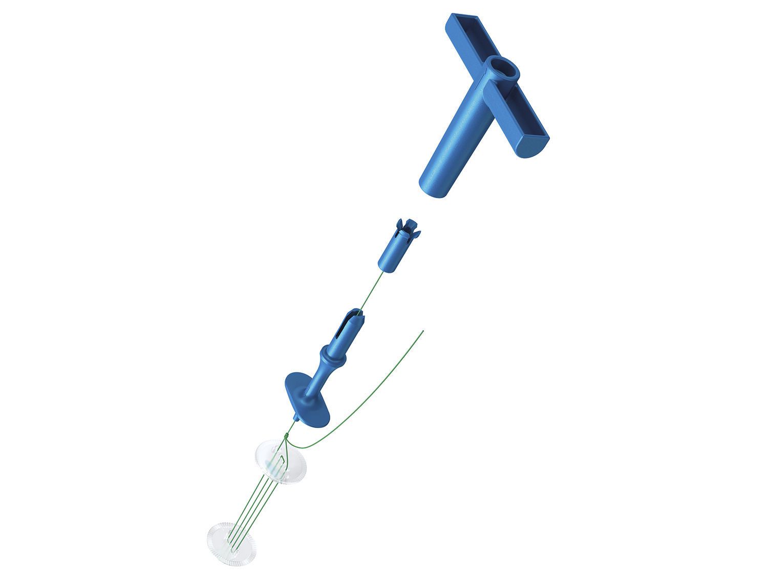 Skull surgery clamp CranioFix® absorbable Aesculap - a B. Braun company