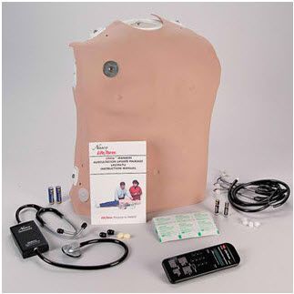 Auscultation patient simulator / torso / with sound generator AN3967 Adam, Rouilly