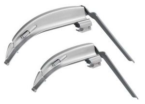 Macintosh laryngoscope blade / stainless steel / with flexible tip RfQ-Medizintechnik GmbH & Co. KG