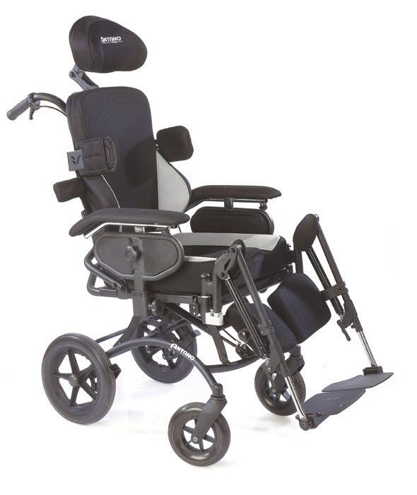 Patient transfer chair with adjustable backrest Marcus 3, Marcus 6 Antano Group