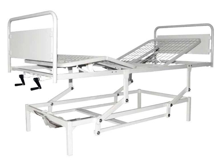 Mechanical bed / height-adjustable / 4 sections Euclide 4S AVO Antano Group