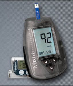 paradigm link blood glucose monitor