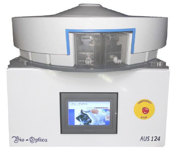 Staining automatic sample preparation system / for cytology / slide AUS 124 BIO-OPTICA Milano SpA