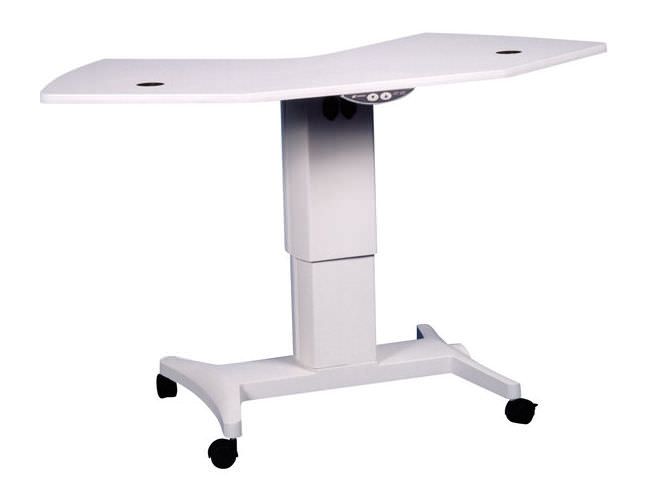 Electric ophthalmic instrument table / on casters / height-adjustable ATE-600 , ATE-650 Topcon Europe Medical