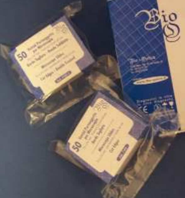 Microscope slide 710x series BIO-OPTICA Milano SpA