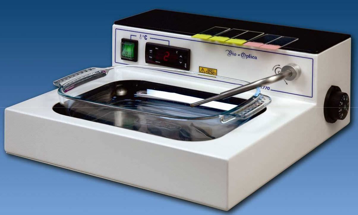 Laboratory water bath with slide dryers 40-300-050 BIO-OPTICA Milano SpA