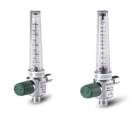 Oxygen flowmeter / variable-area 0.5 - 5 L/mn Pacific Hospital Supply