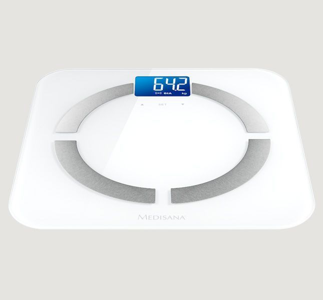 Precision patient weighing scale / with LCD display / bluetooth BS 430 connect Medisana