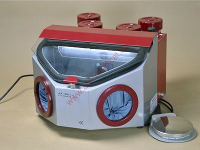 4 tanks dental laboratory sandblaster AX-B5 Plus Aixin Medical Equipment Co.,Ltd