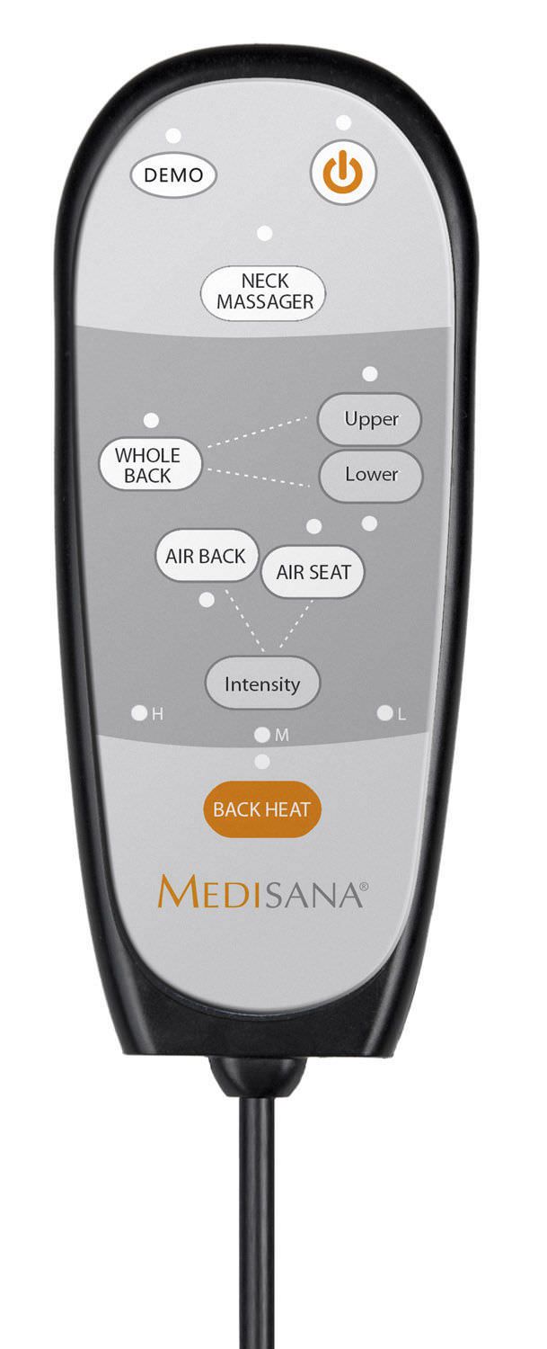 Shiatsu massage seat cover MC 825 Medisana
