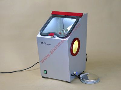 2 tanks dental laboratory sandblaster AX-P2 Aixin Medical Equipment Co.,Ltd