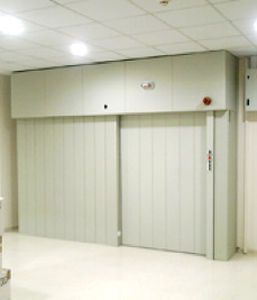 Hospital door / laboratory / sliding / lead-lined DIB Radioprotection