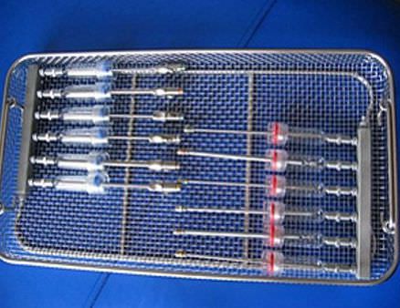 Instrument sterilization basket / perforated Medisafe International