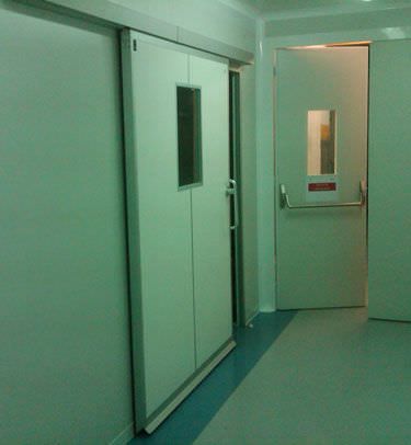 Laboratory door / hospital / sliding / hermetic ATH7 Rw Tané Hermetic